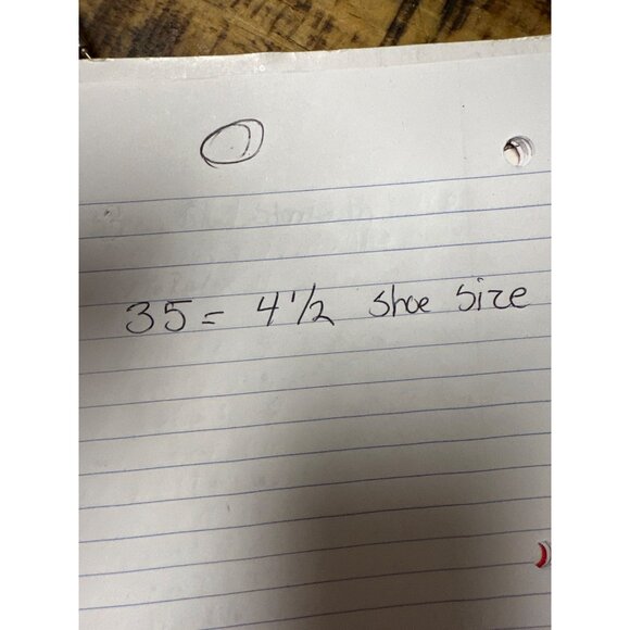 Red heels size 35- 4-1/2 nwot - Picture 5 of 5